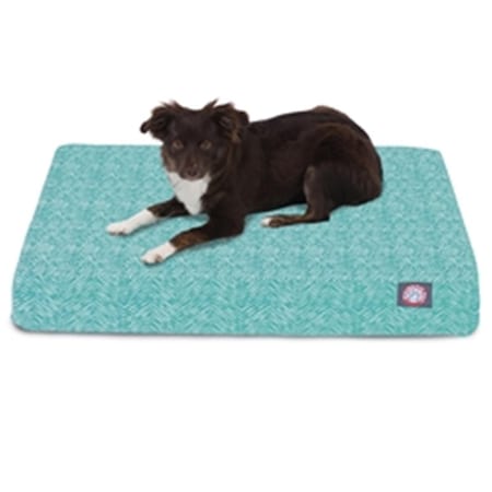 Majestic Pet Teal Navajo Small Orthopedic Memory Foam Rectangle Dog Bed 78899551250